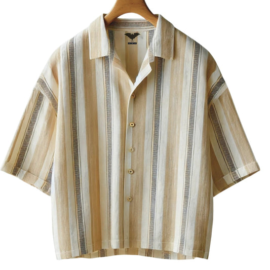 Cmk Originals – Vintage Striped Relaxed-Fit Shirt